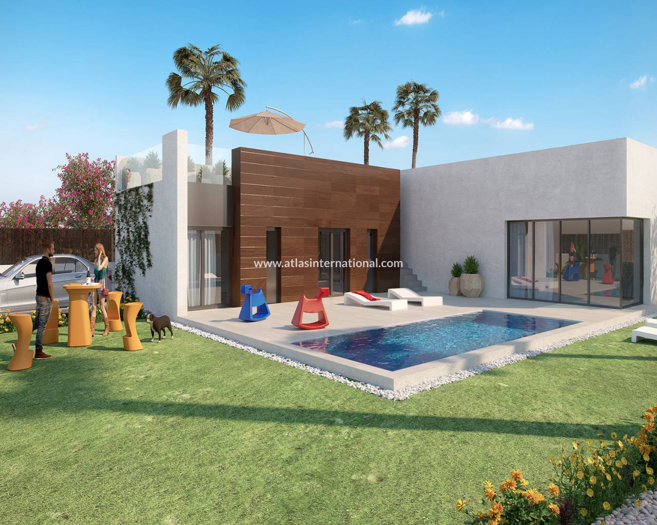 Frittliggende villa - New Build - Algorfa - Algorfa
