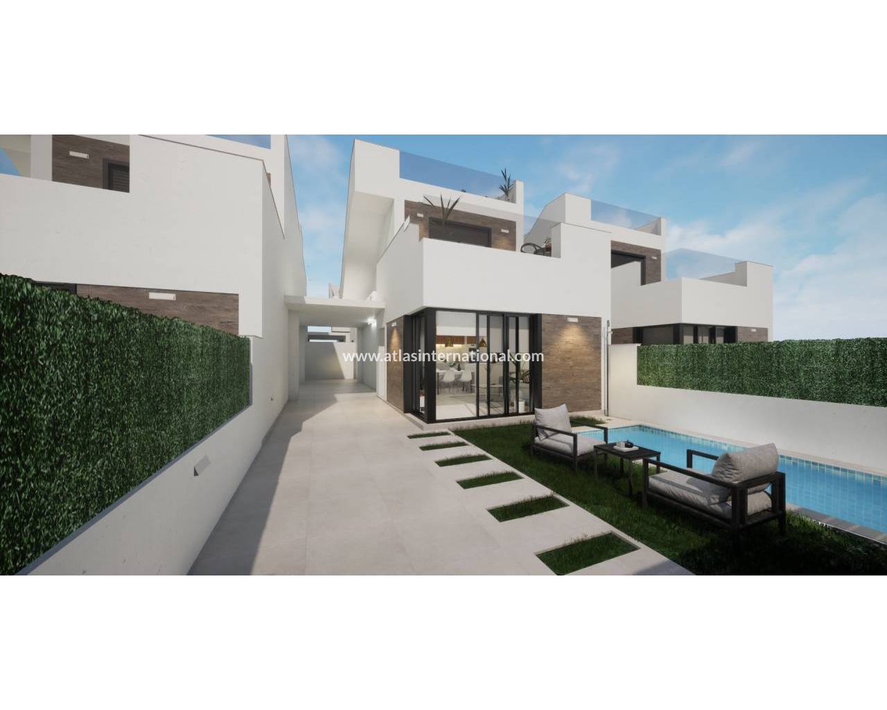 Half vrijstaande Villa - Nieuw - Los alcazares - Residential Mar 1
