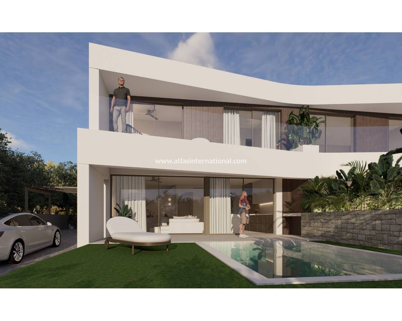 Half vrijstaande Villa - Nieuw - Santa pola - Gran Alacant