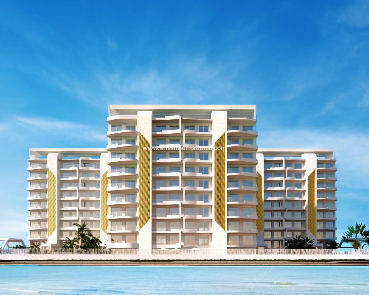 Lakás -  - La manga del mar menor - La Manga Towers blq 3 3D
