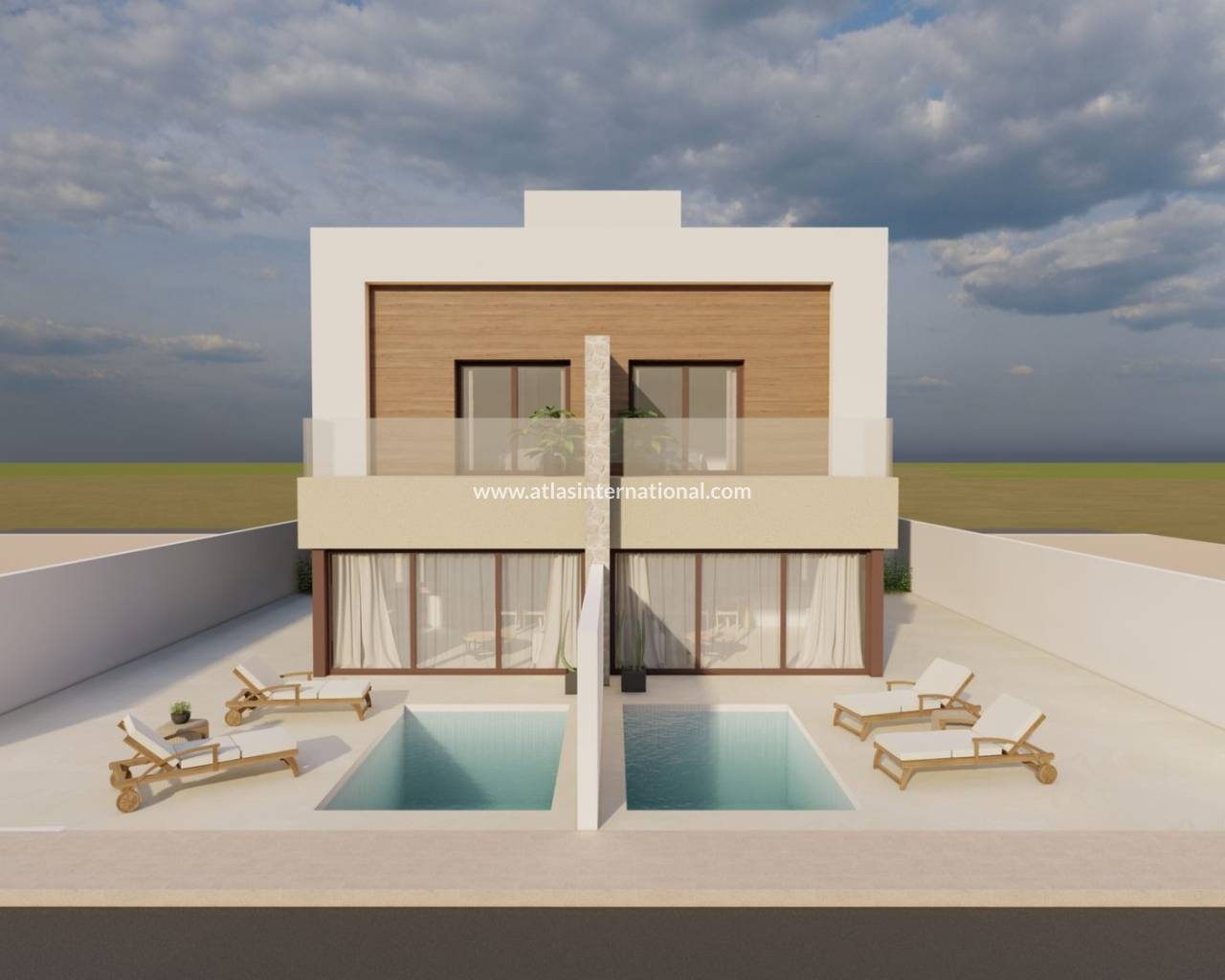Quatro Villa - Nouvelle construction - Santiago de la Ribera - Santiago de la Ribera