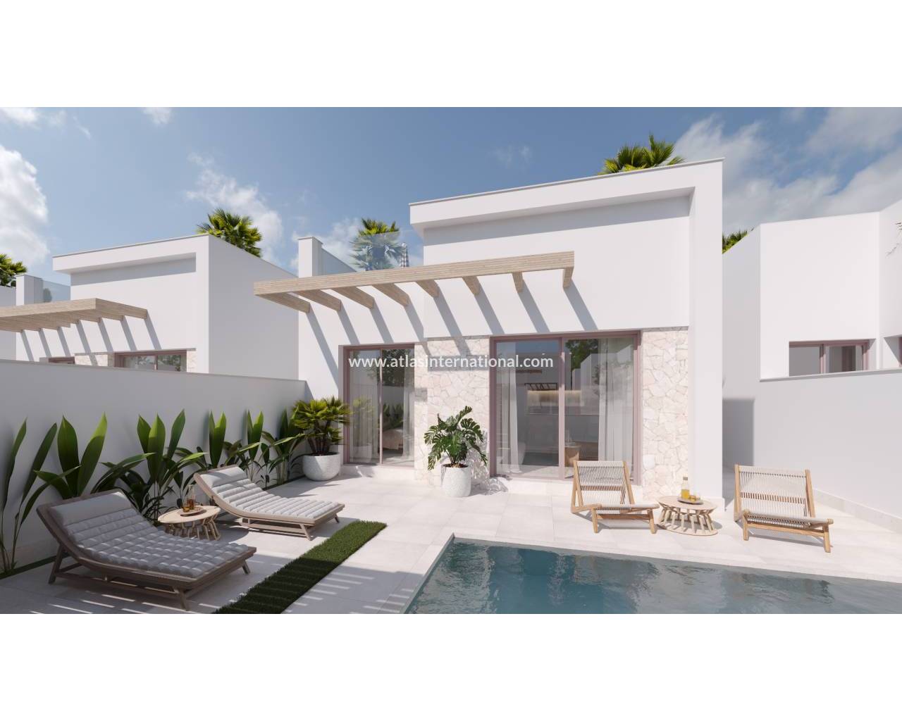 Semi-Detached Villa - New Build - Roldan - Roldan