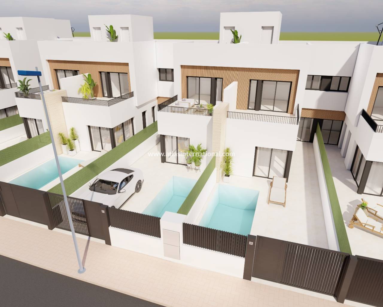 Semi-Detached Villa - New Build - Santiago de la Ribera - Violet 8
