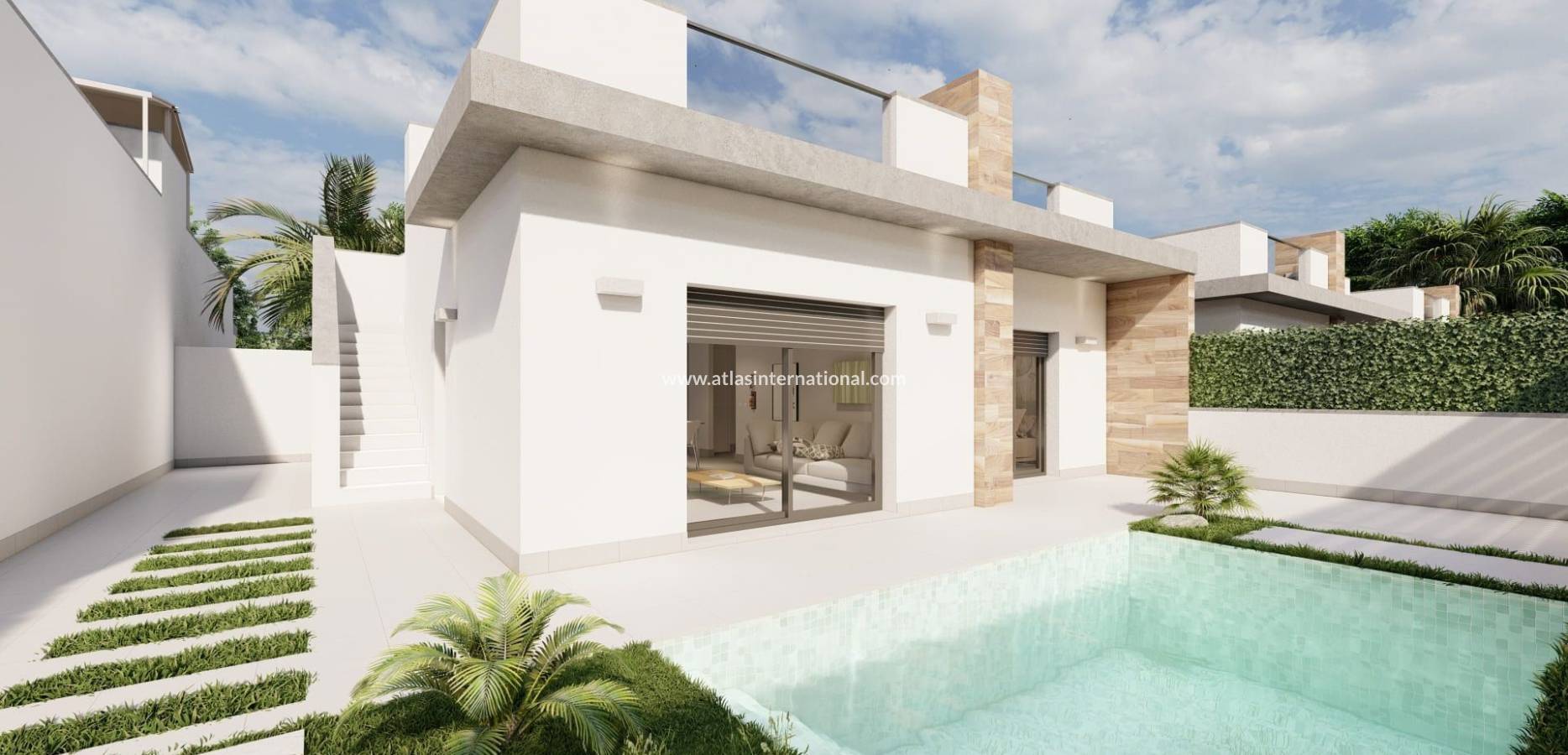 Nouvelle construction - Semi detached villa - Roldan