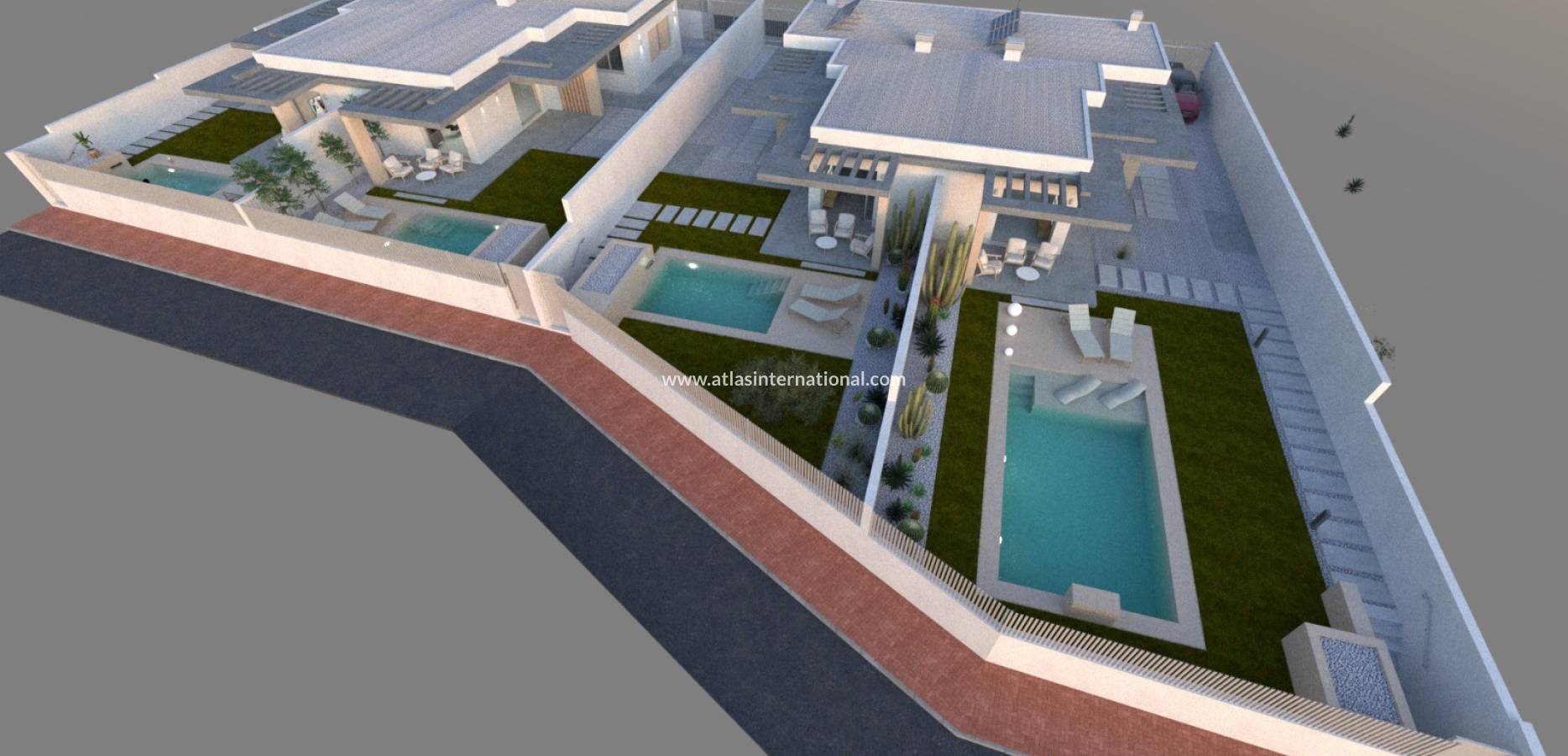 New Build - Semi-Detached Villa - Santiago de la Ribera