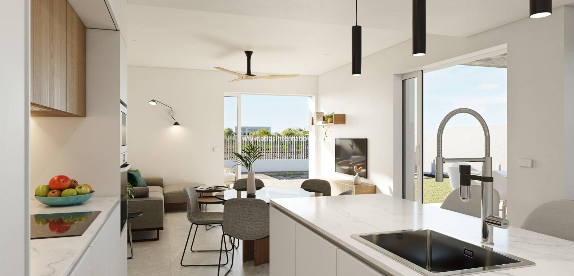 New Build - Semi-Detached Villa - Santiago de la Ribera