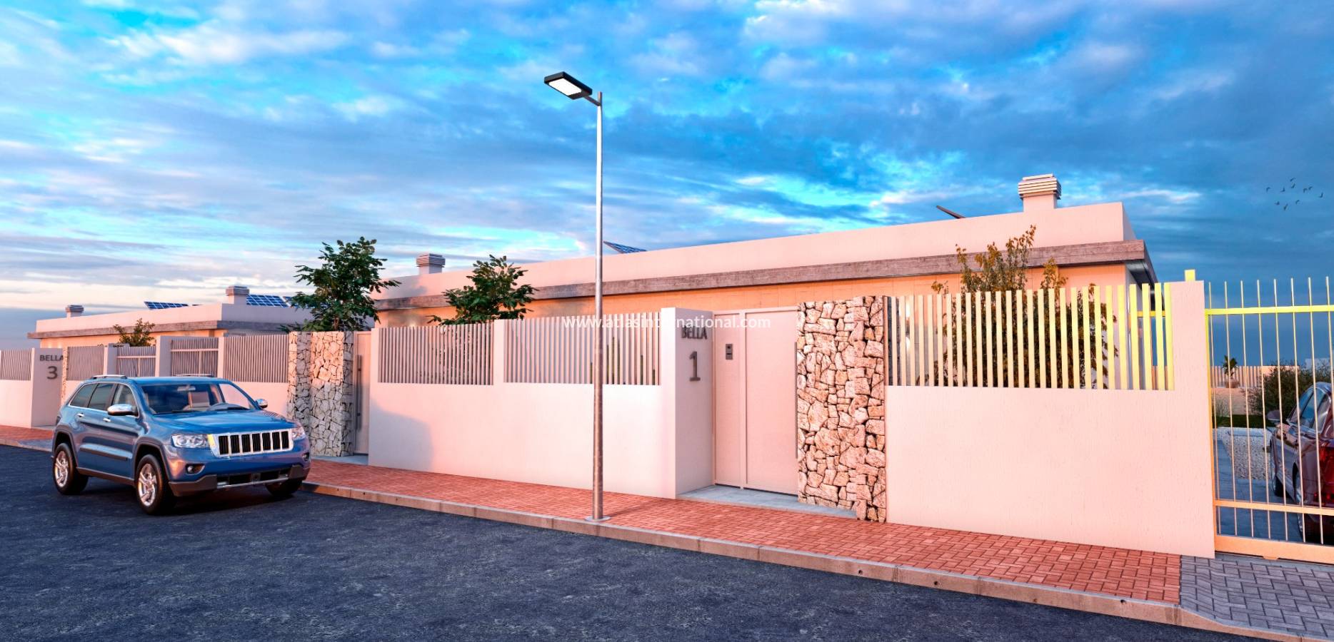 New Build - Semi-Detached Villa - Santiago de la Ribera