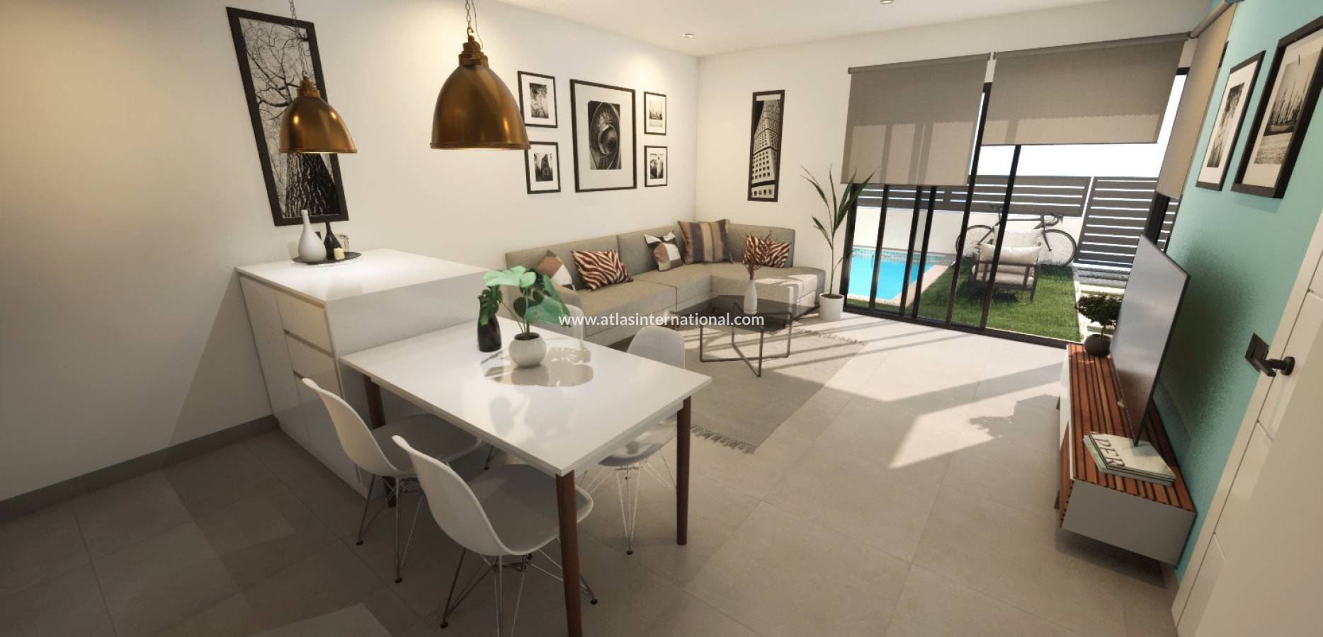 New Build - Semi-Detached Villa - Los alcazares