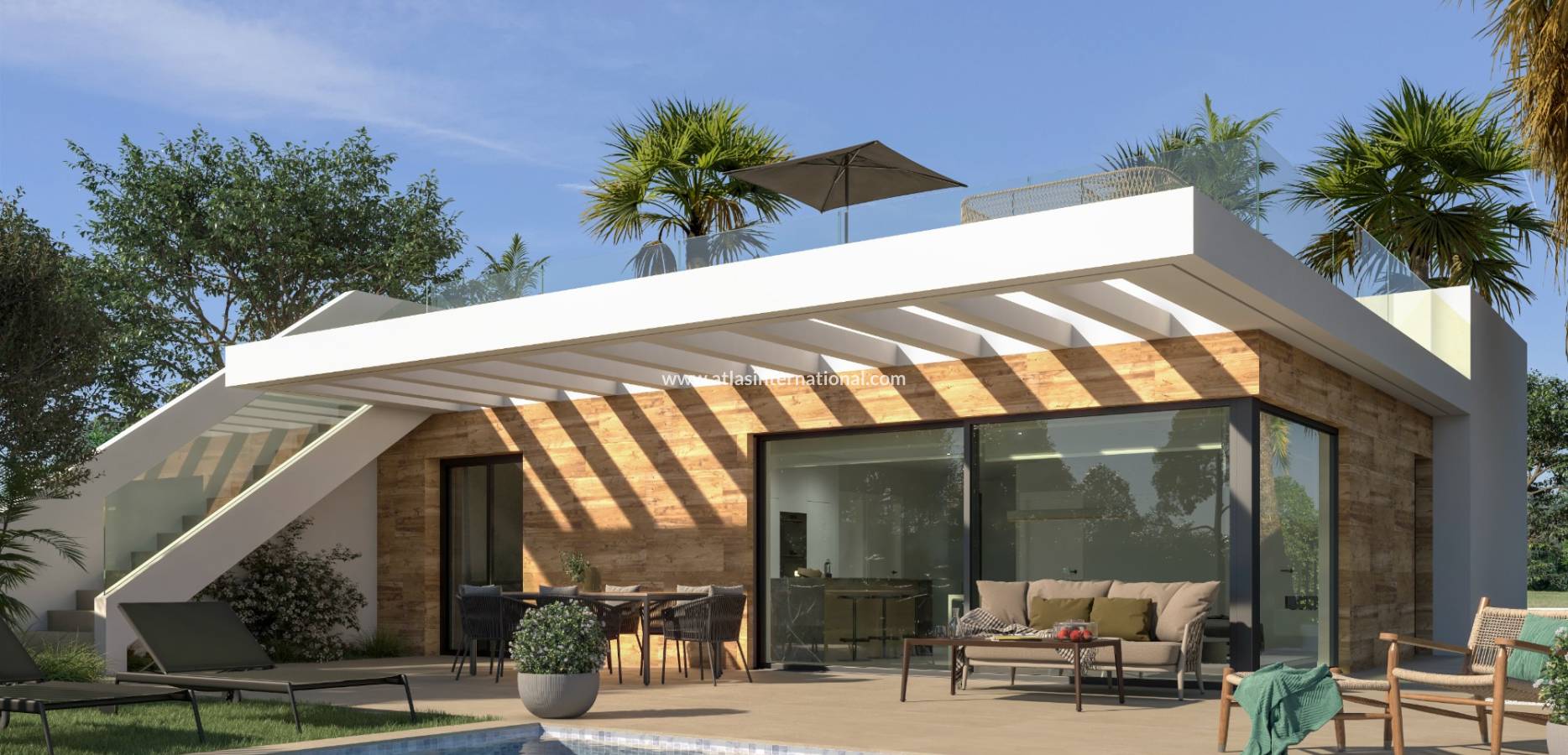 Nowo zbudowane - Wolnostojąca willa - Los alcazares