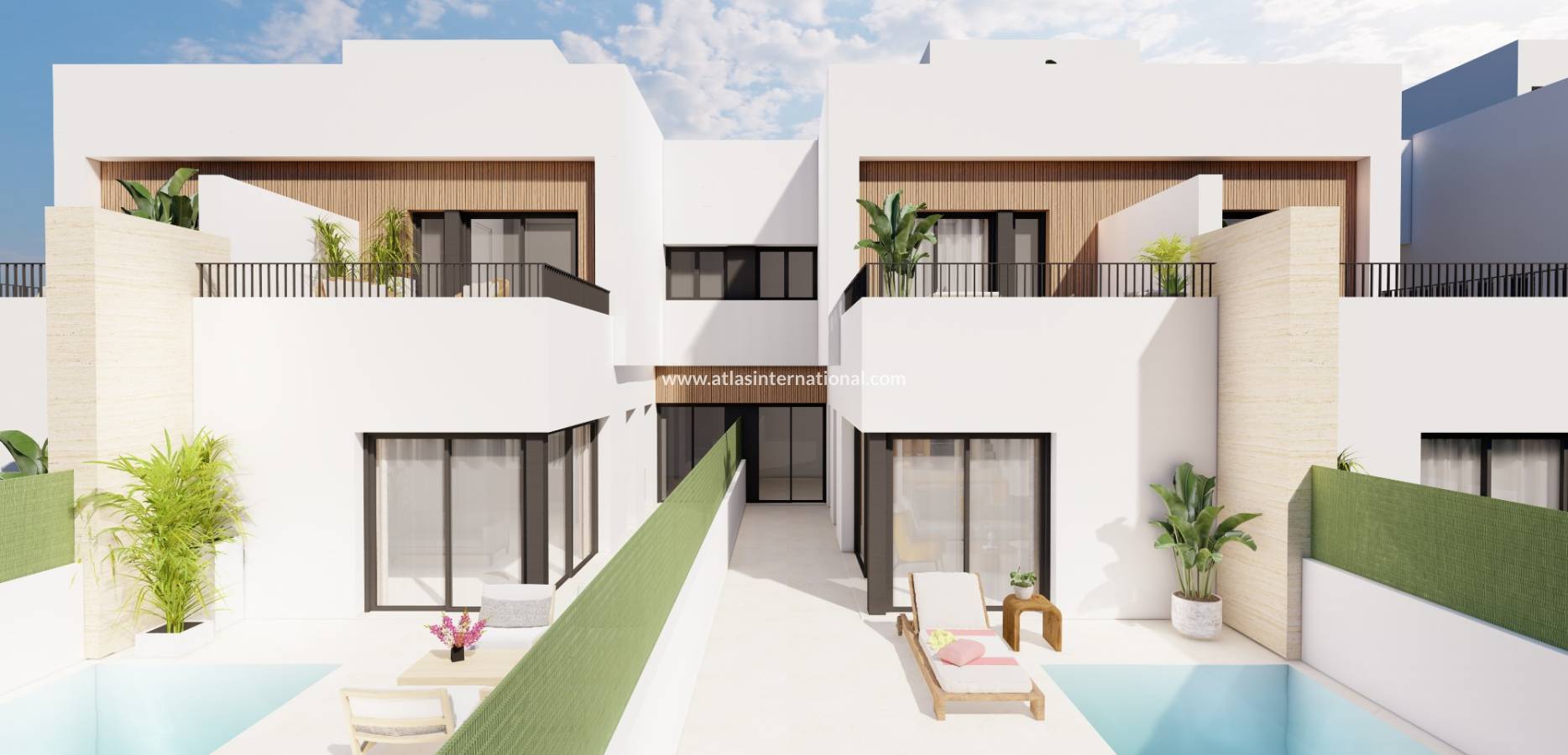 New Build - Doppelhaus - Santiago de la Ribera