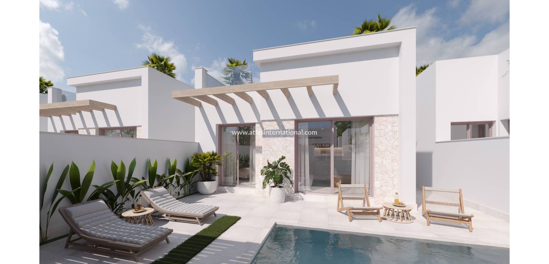 Nouvelle construction - Villa mitoyenne - Roldan