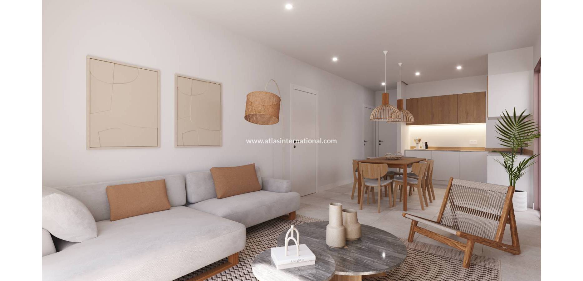 Nouvelle construction - Villa mitoyenne - Roldan