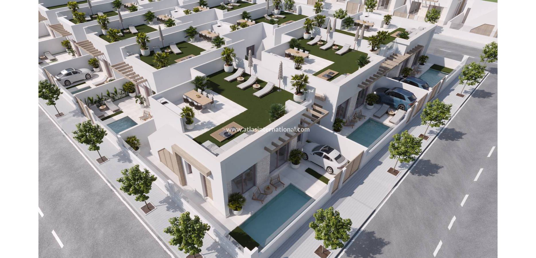 Nouvelle construction - Villa mitoyenne - Roldan