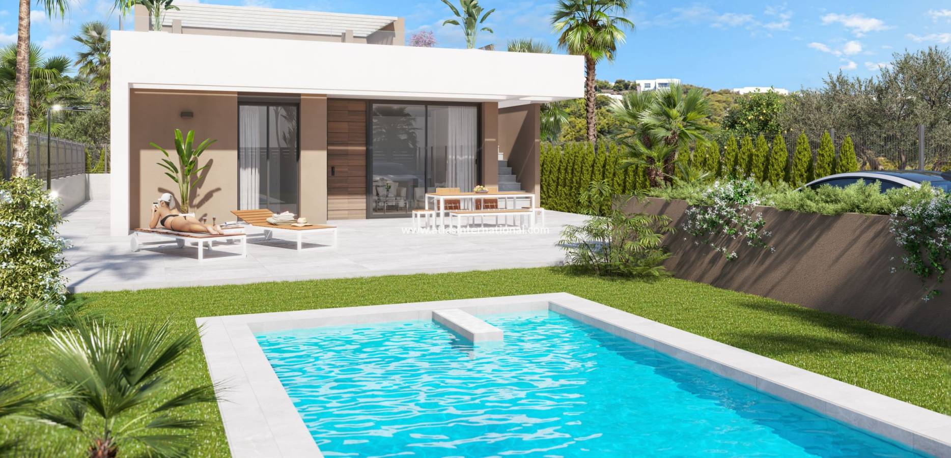 New Build - Detached Villa - vera playa