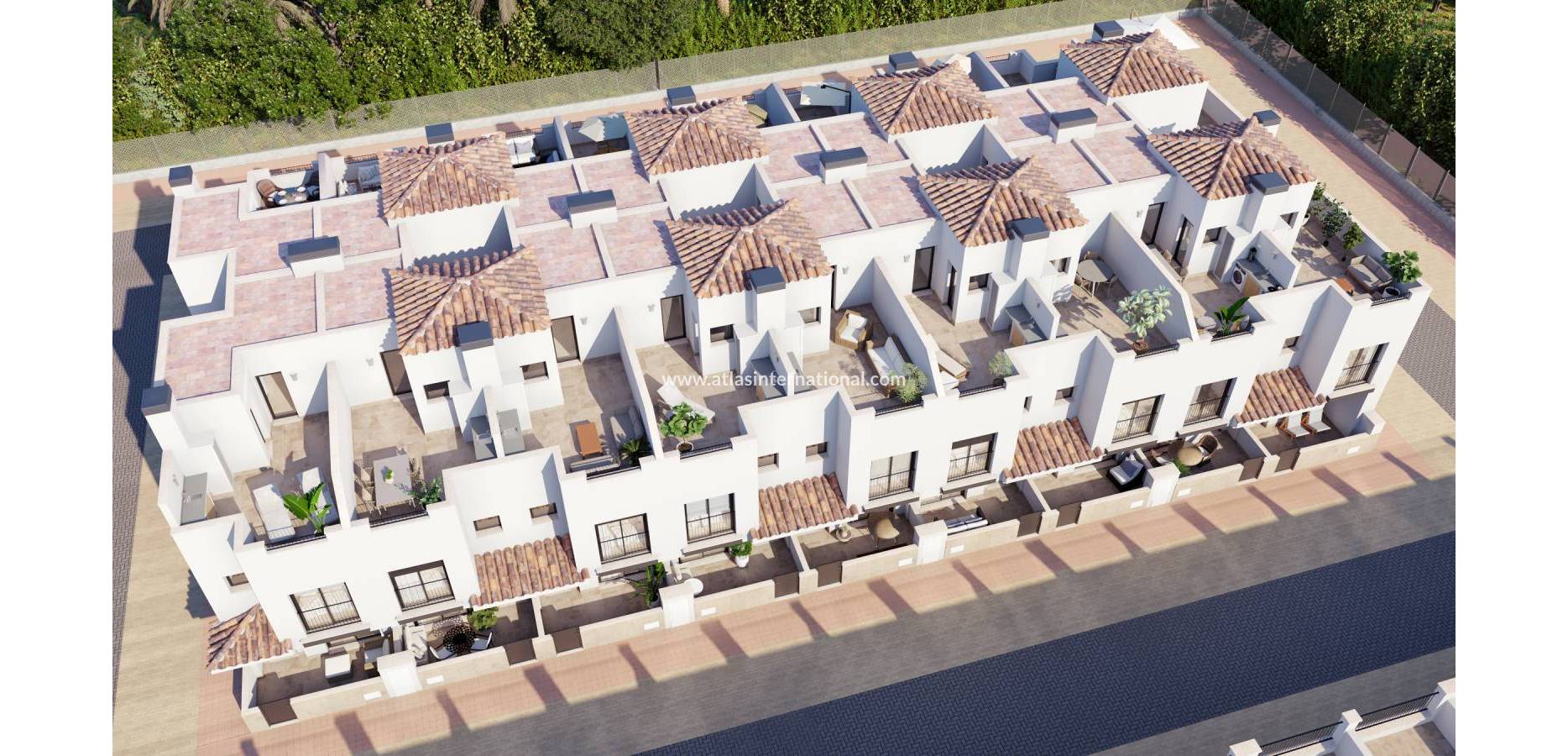 Nowo zbudowane - Townhouse - santa rosalía