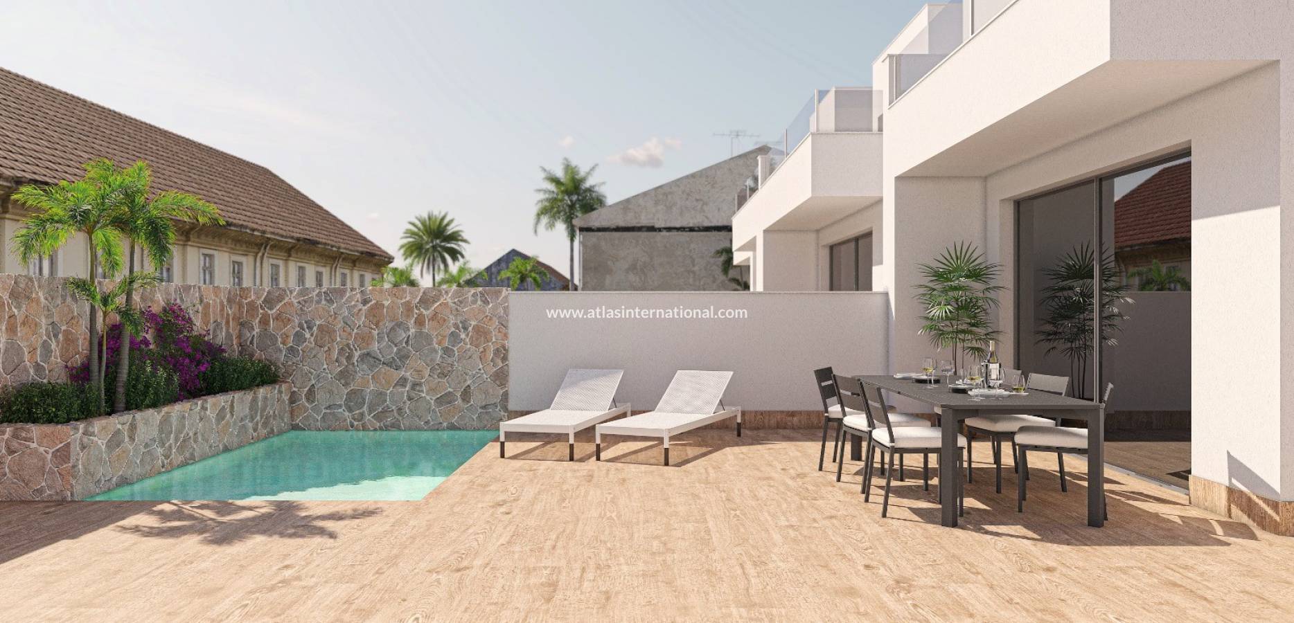 New Build - Semi-Detached Villa - La Torre de la Horadada