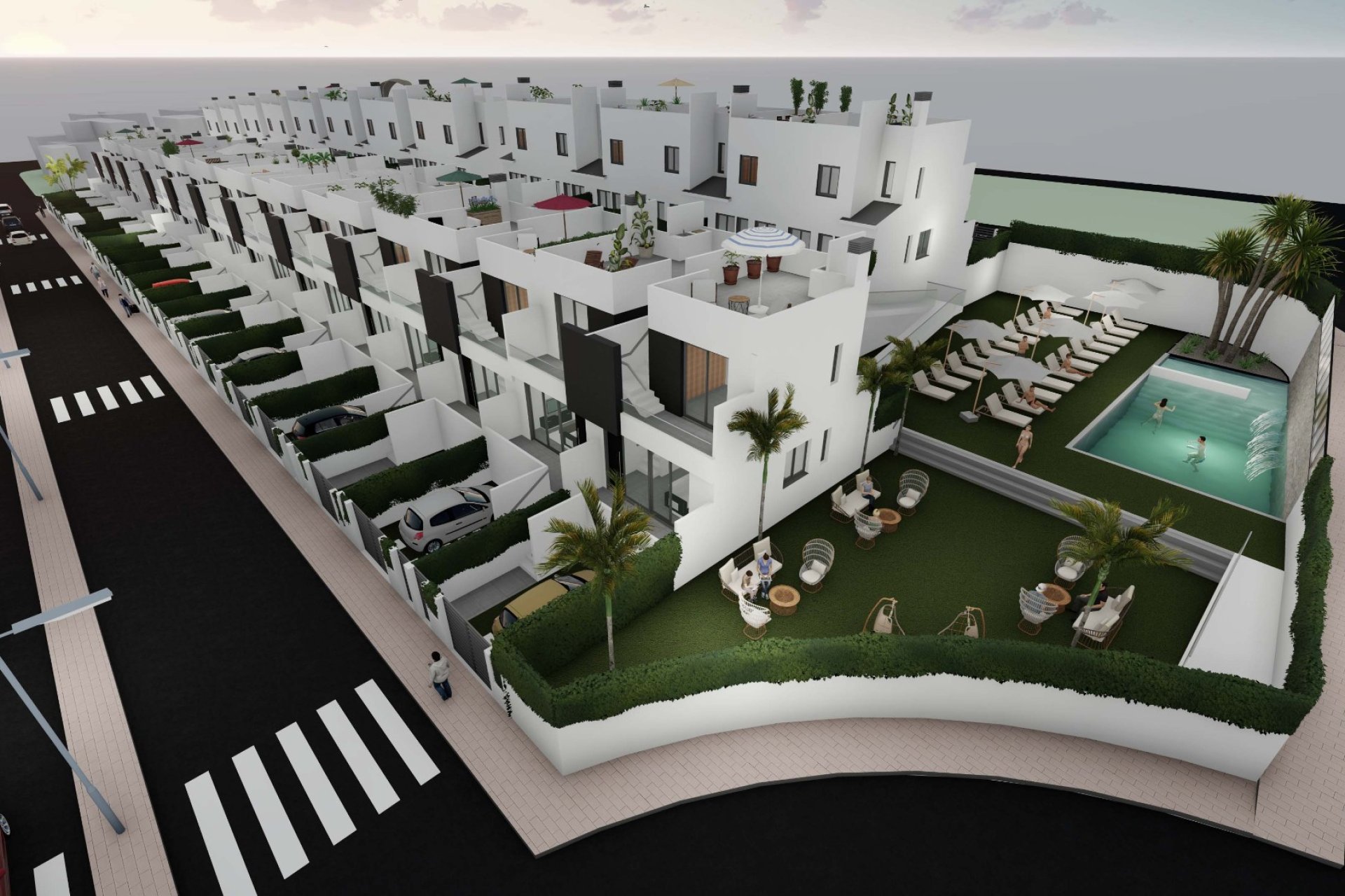 Nybyggnation - Radhus - Orihuela - Costa Blanca South