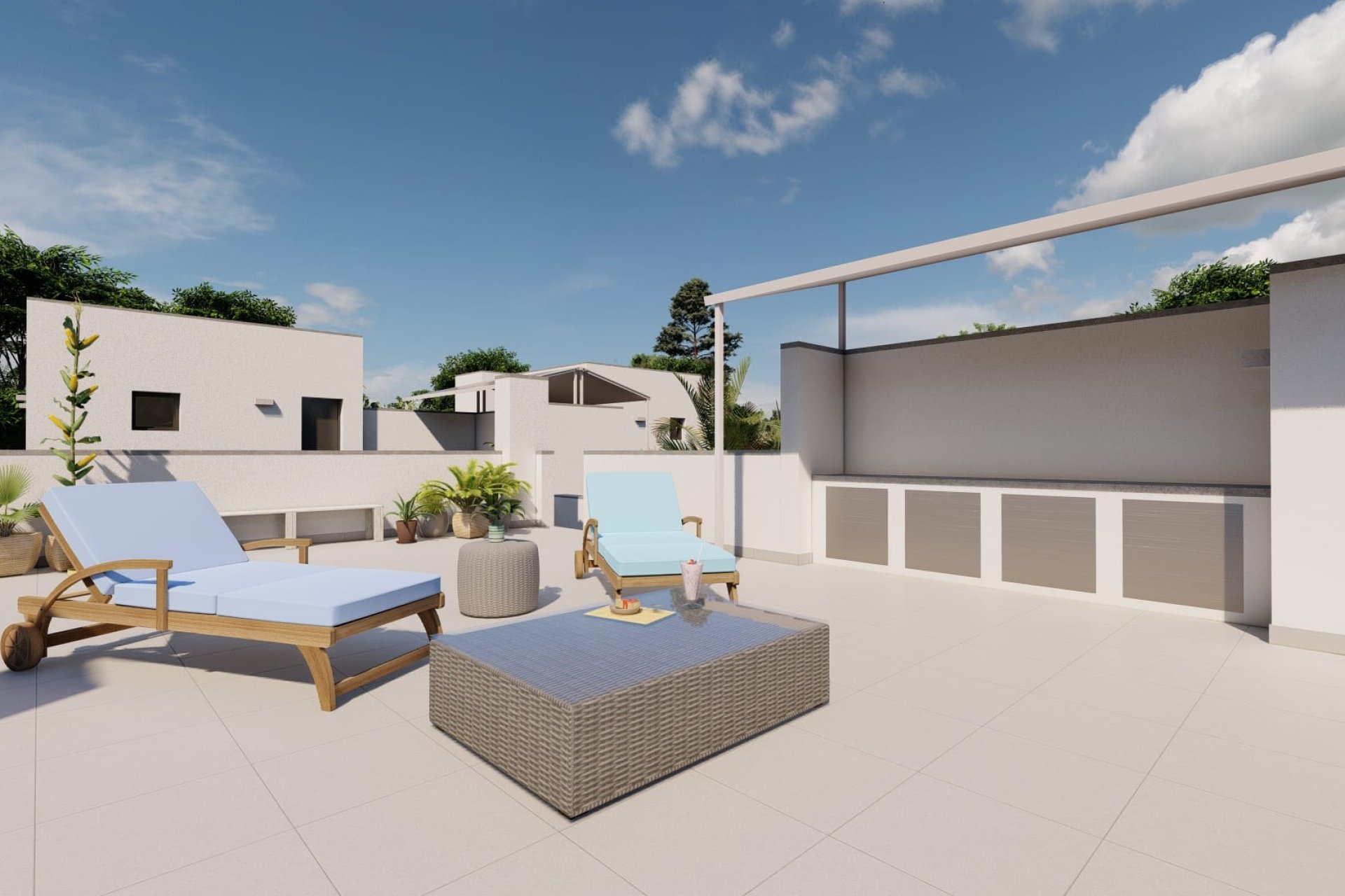 Új építés - Semi-detached house - Roldan - Costa Calida