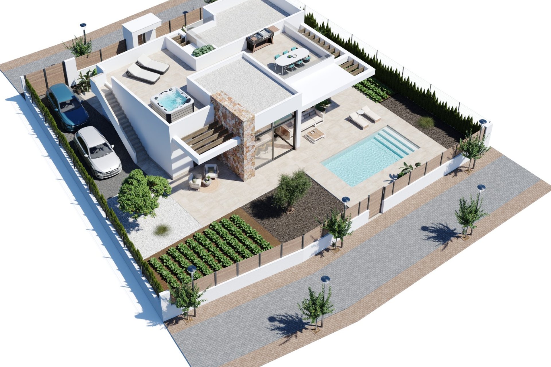 Nouvelle construction - Villa - Fuente Alamo - Costa Calida