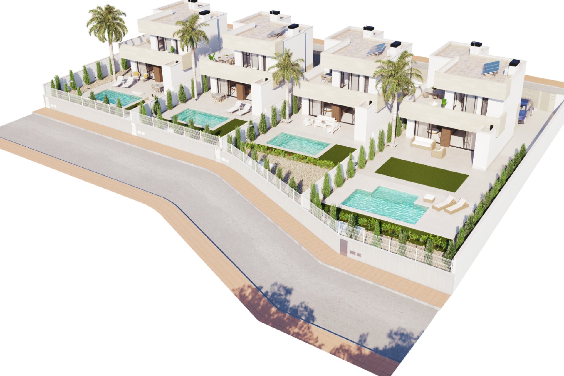 Nybygg - Villa - Santiago de la Ribera - Costa Calida