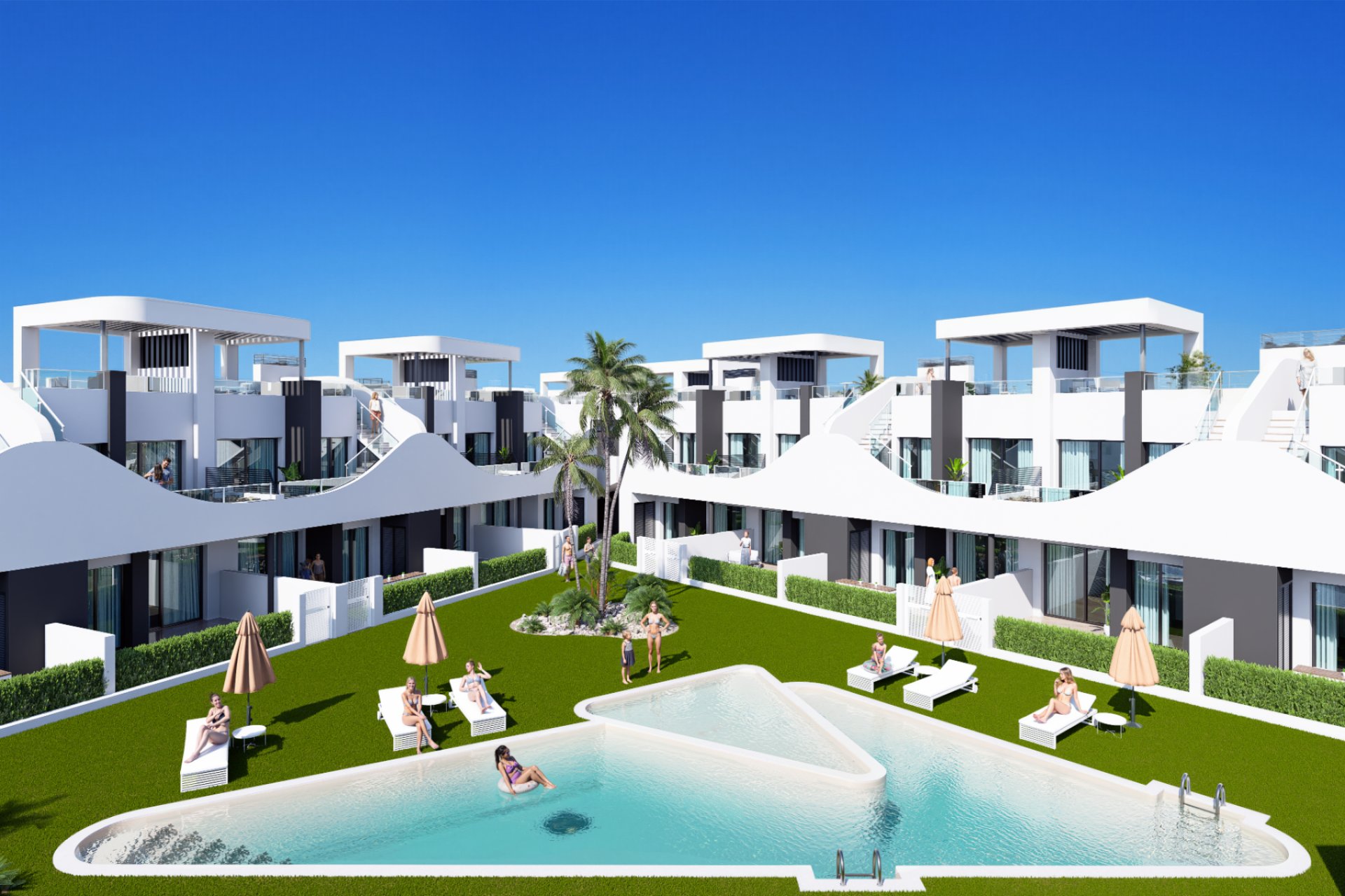 Nieuwbouw Woningen - Maisonnette - San Fulgencio - Costa Blanca South