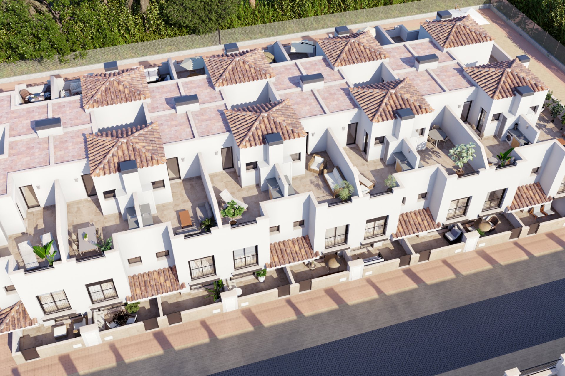 Nouvelle construction - Maison de ville - Torre Pacheco - Costa Calida
