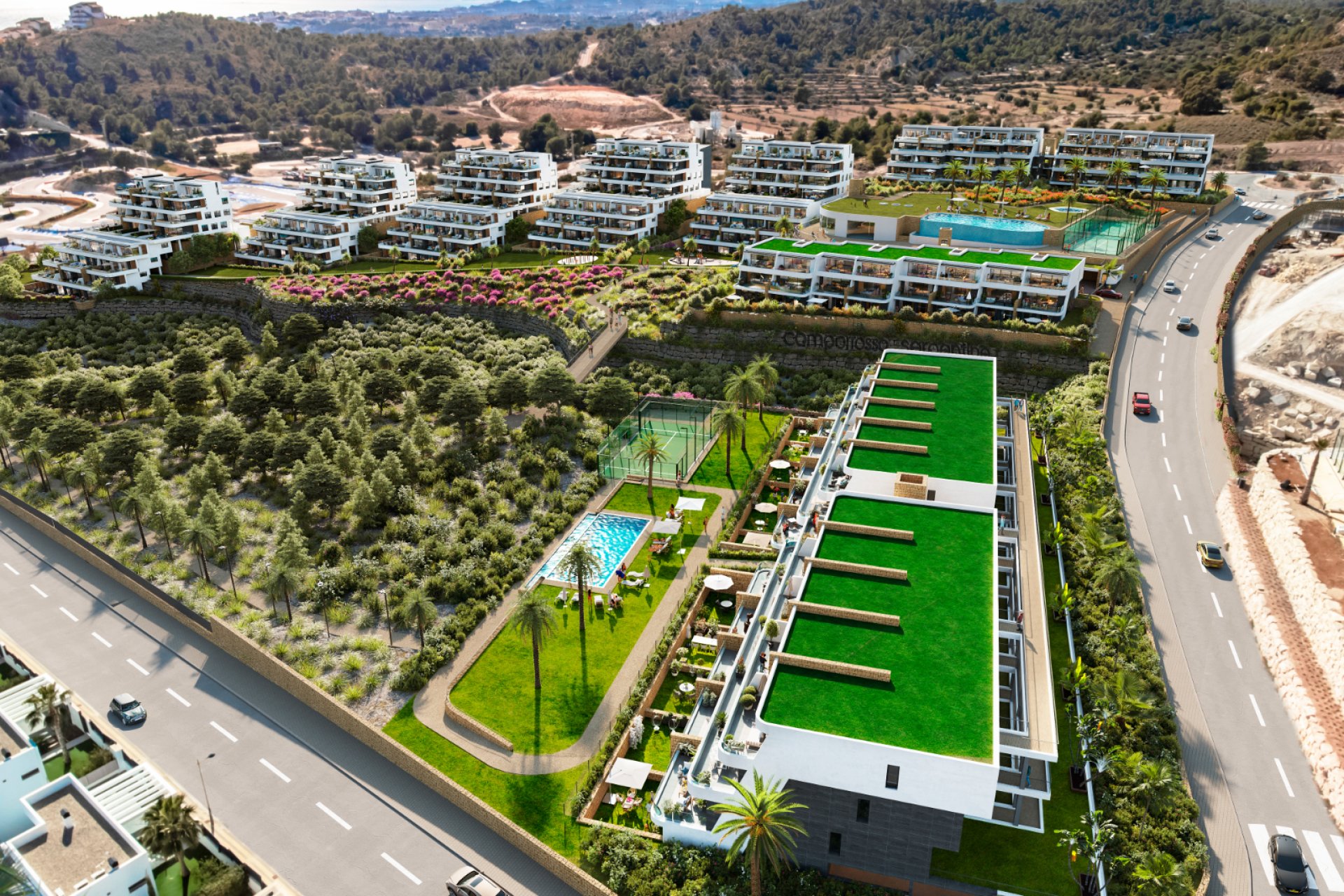Neue Gebäude - Wohnung - Finestrat - Costa Blanca Nord