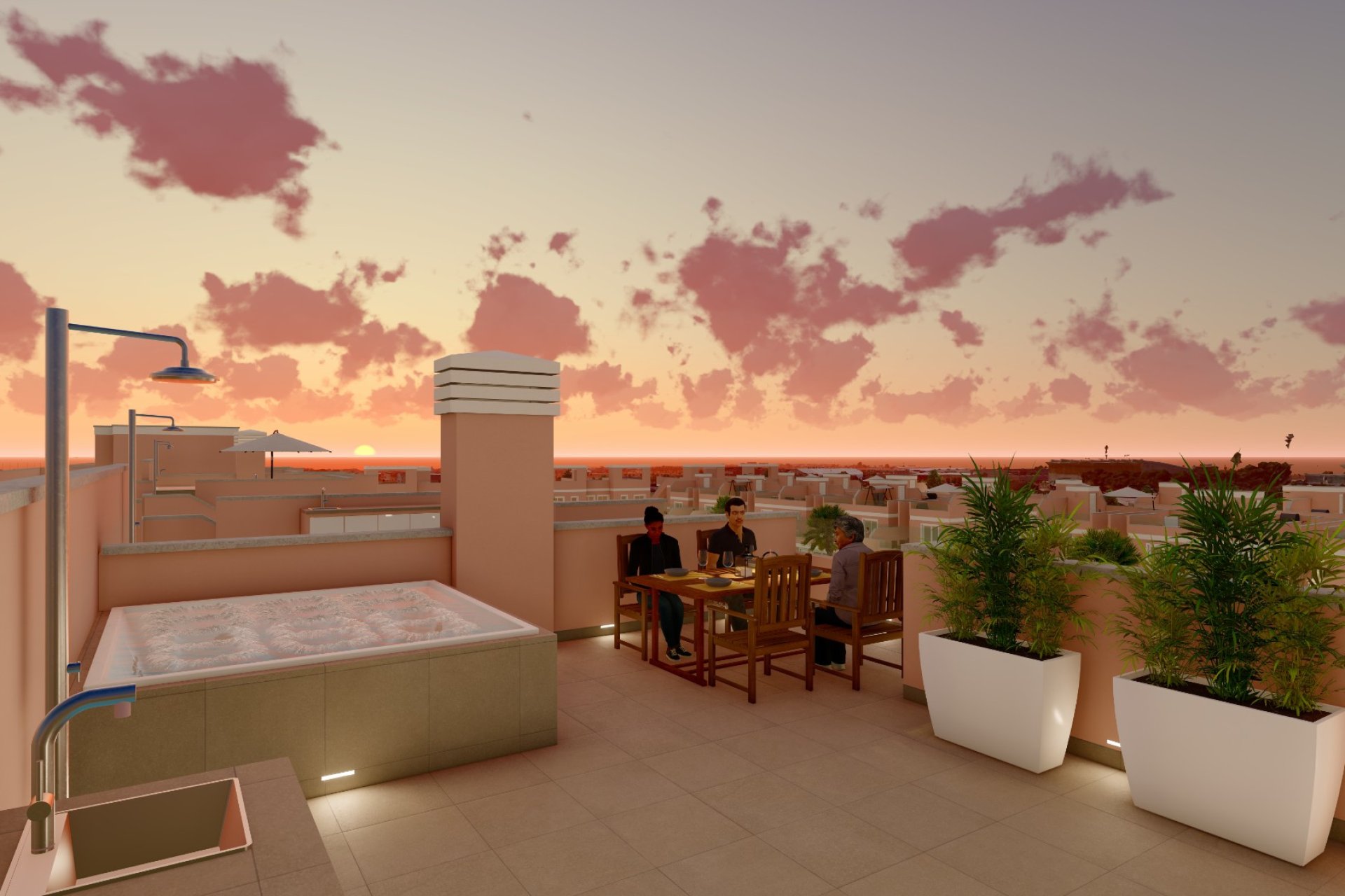 Новое здание - Таунхаус - Pilar de la Horadada - Costa Blanca South