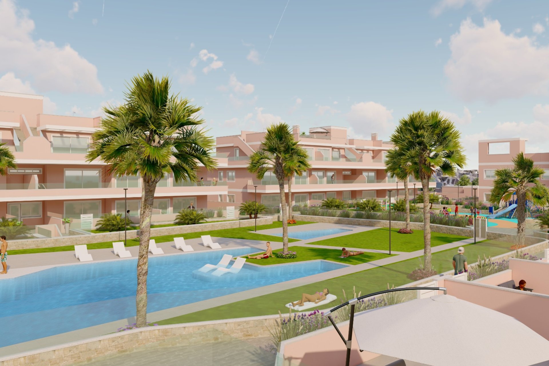 Новое здание - Таунхаус - Pilar de la Horadada - Costa Blanca South