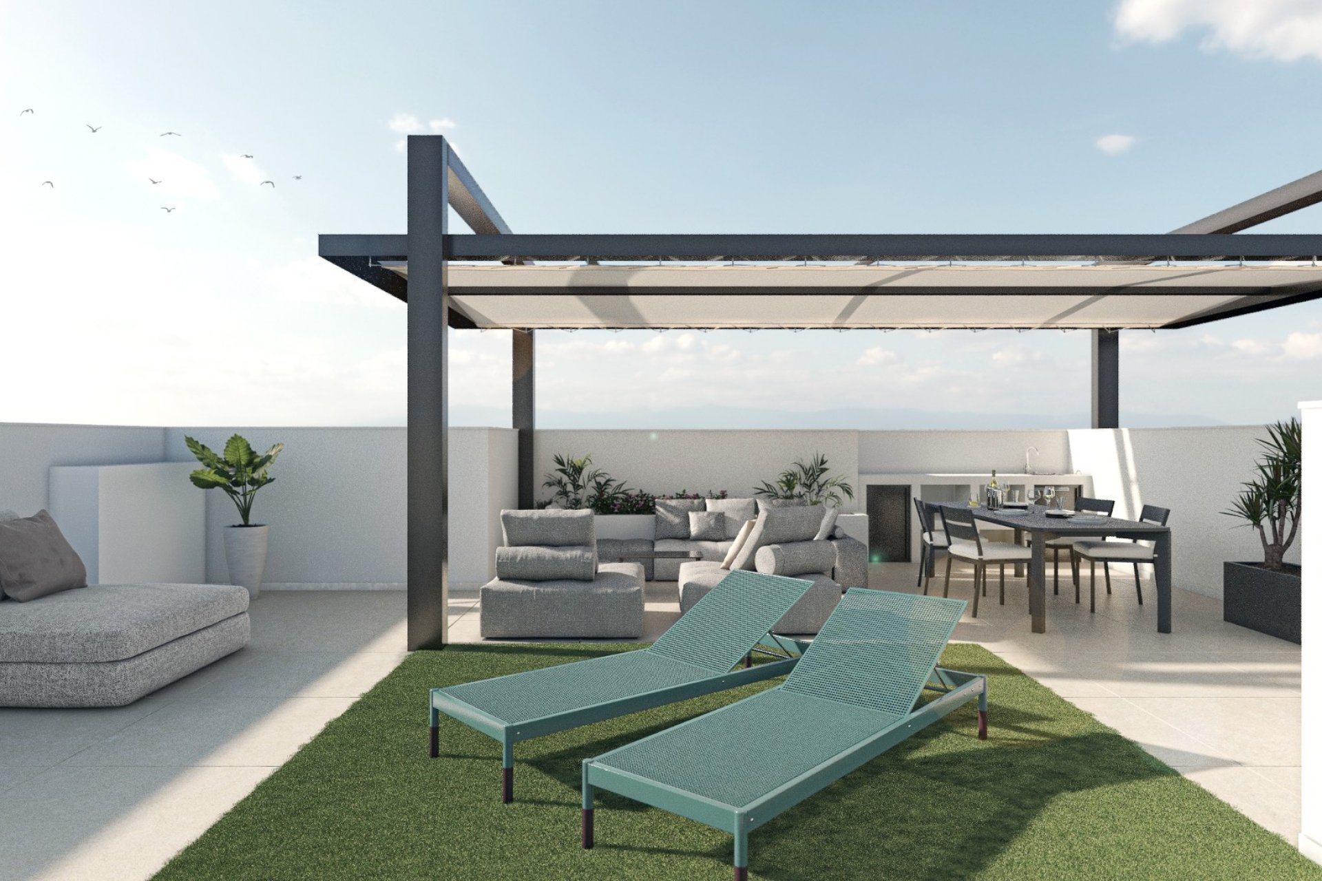 Neue Gebäude - Maisonettewohnung - Pilar de la Horadada - Costa Blanca Süd
