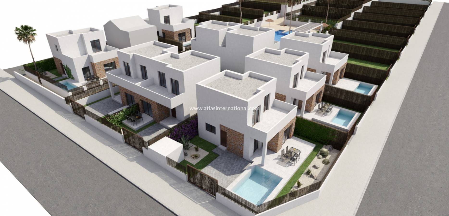 New Build - Semi-Detached Villa - Orihuela costa - Villamartin