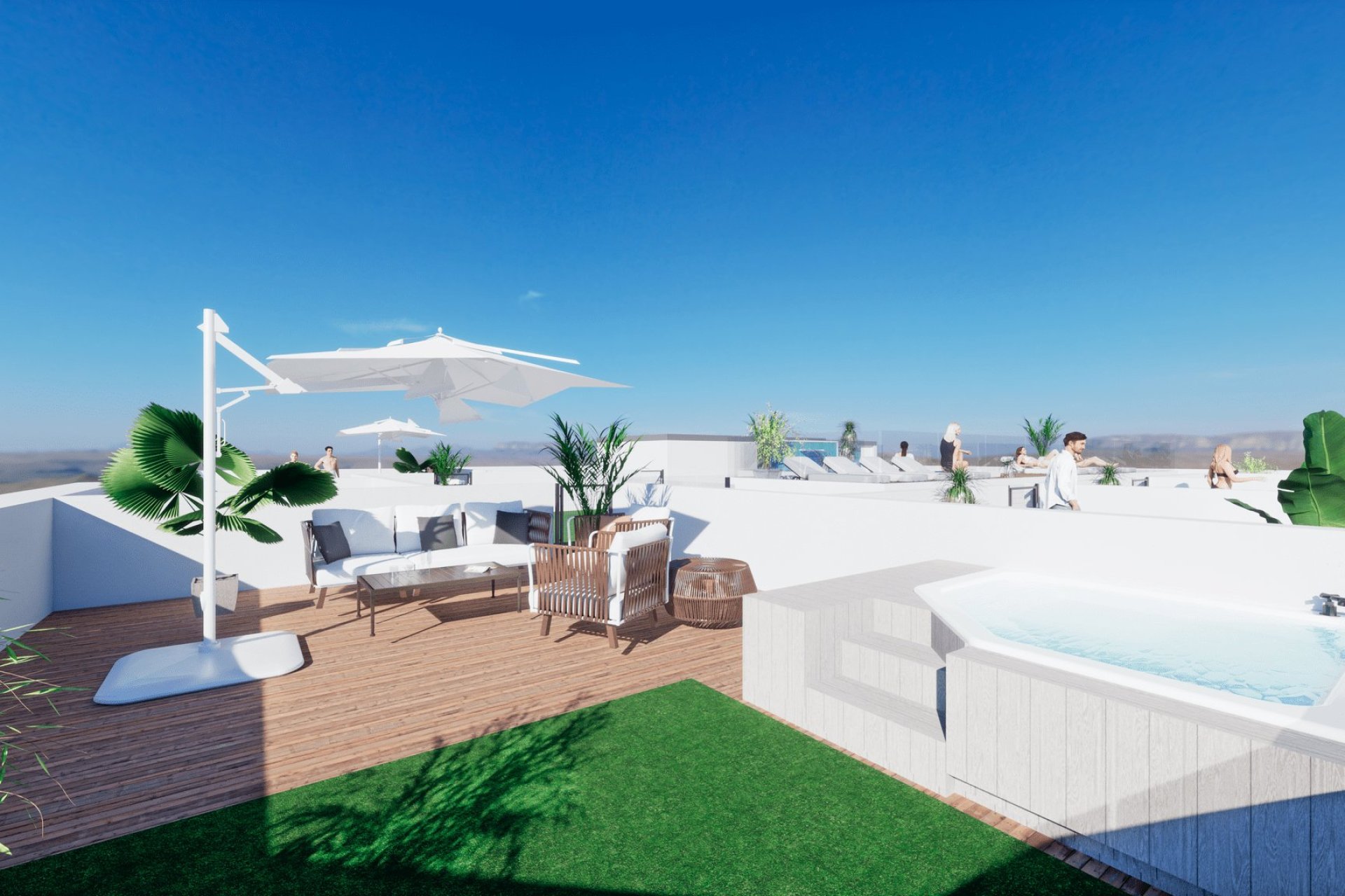 Neue Gebäude - Penthouse - Torrevieja