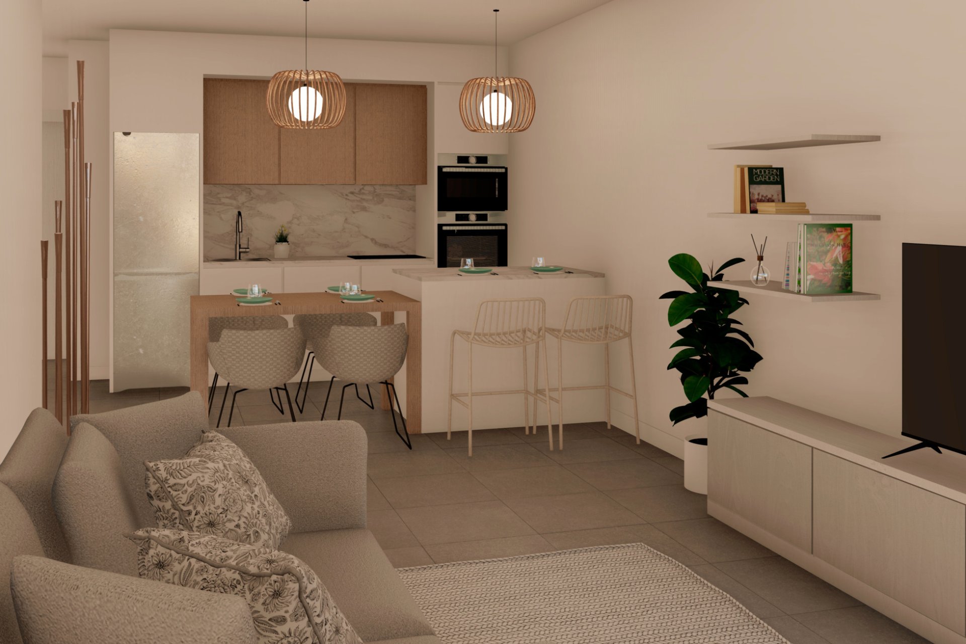 Nybygg - Bungalow - Roldán